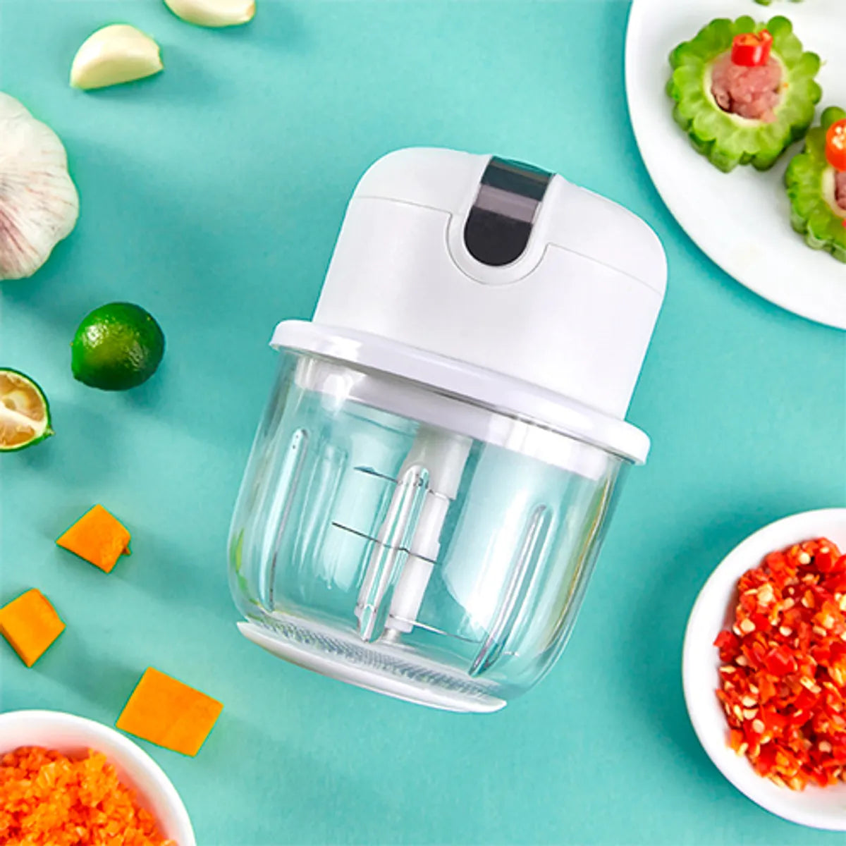 Triturador eléctrico de alimentos